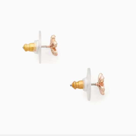 kate spade Gleaming Gardenia Flower Studs NEW - Picture 3 of 8